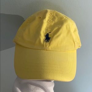 Ralph Lauren yellow polo hat